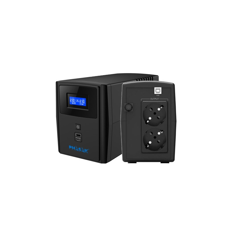 SAI/UPS Phasak Sirius 1000VA  Interativa - PH 7310