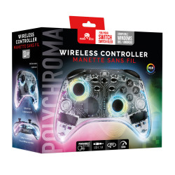 Wireless Controller Transparente con LED Freaks & Geeks Swit - 3760178626491