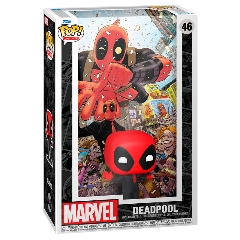 Figura Pop Comic Cover Marvel Deadpool 2025 - 0889698760850