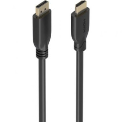 Cable Conversor Aisens A125-0921/ DisplayPort Macho - HDMI 4K Macho/ 7m/ Negro - A125-0921
