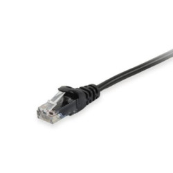 Equip Patchkabel Cat6A U/UTP 2xRJ45 1.00m schwarz LSZH Polybeutel - 4015867230336