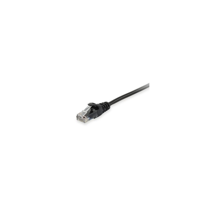 Equip Patchkabel Cat6A U/UTP 2xRJ45 2.00m schwarz LSZH Polybeutel - 4015867230343