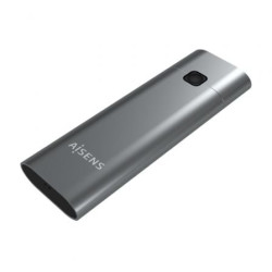 Caja Externa para Disco SSD M.2 NVMe Aisens ASM2-021GR/ USB 3.1 Gen2/ Sin Tornillos - ASM2-021GR