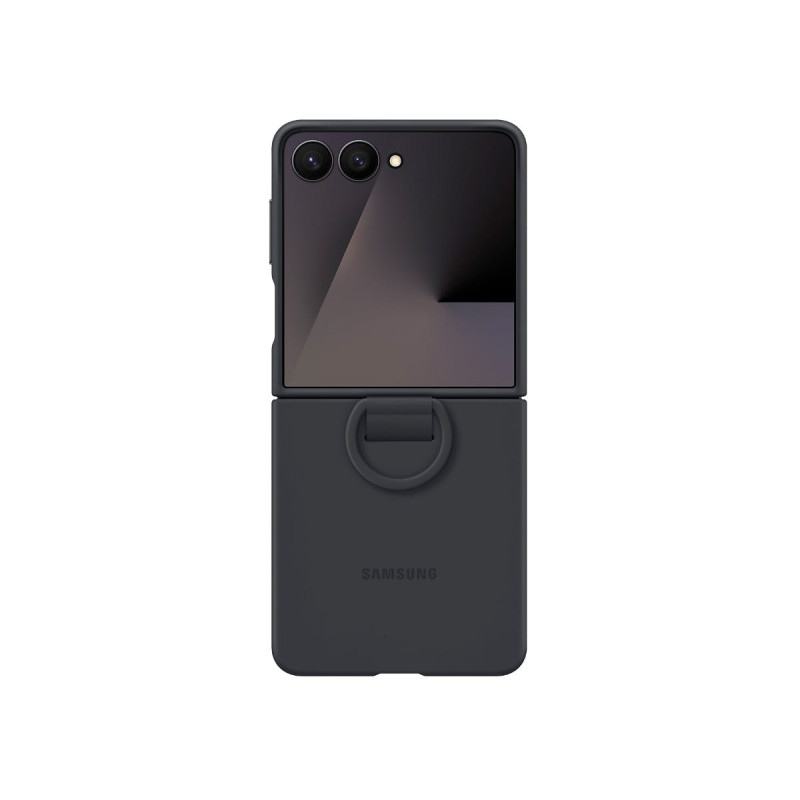 Samsung Ring Case (Silicone) fr Galaxy Flip7 Black - 8806097650942