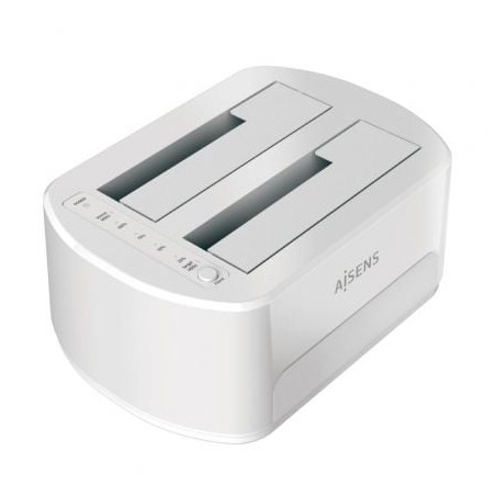 Docking Station para Discos Duros Aisens ASDS-D02W - ASDS-D02W
