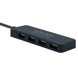 Hub USB 2.0 Aisens A104-0402/ 4xUSB - A104-0402