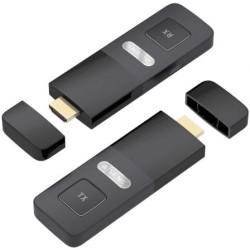 Adaptador/Transmisor de vídeo inalámbrico HDMI Aisens ASWL-H2K30M001-BK - ASWL-H2K30M001-BK