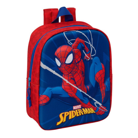 Mochila 3D Spiderman Marvel 27cm - 8412688634583