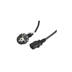 CABLE DE ALIMENTACION LANBERG SCHUKO CEE 7/7 A IEC320 C13 3M - CA-C13C-11CC-0030-BK