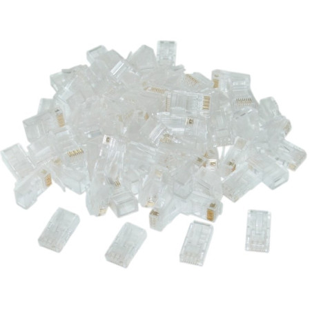 Gembird Conector RJ45 Cat.6 UTP Sólidos (100 uds.) - LC-8P8C-002/100-2