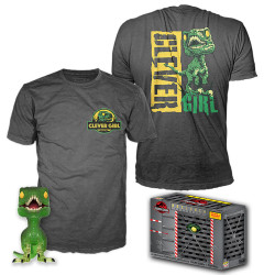 Set figura POP & Tee Jurassic Park Velociraptor Exclusive M - 889698476294