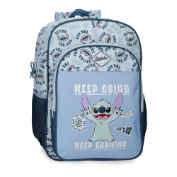 Mochila Keep Going Stitch Disney 40cm adaptable - 8447444024803