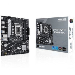 Placa Base Asus Prime B760M-R D4 Socket 1700/ DDR4/ PCIe 4.0/ Micro ATX - 90MB1HA0-M0EAY0