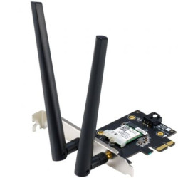 Tarjeta de Red Inalámbrica-PCI Express Asus PCE-AXE5400/ 5400Mbps/ 2.4/5/6GHz - 90IG07I0-ME0B10