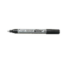 PILOT MARCADOR PERMANENTE ESPECIAL SC-S-M TRAZO 2MM PLATA - NPM