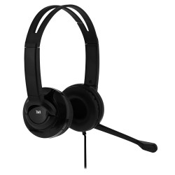 TNB HS-200 - Auricular multimedia ligero con cable - negro - CSMHS200