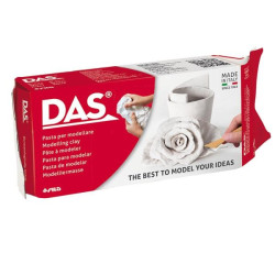 DAS PAQ.PASTA PARA MODELAR 1KG BLANCO - F387500