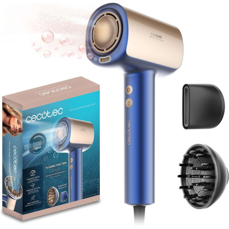 Secador Cecotec IoniCare Nano Plasma Blue - 8435771929274