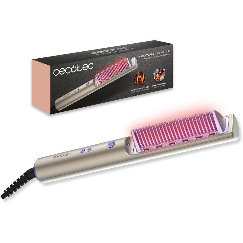 Cepillo Alisador cecotec InstantCare Lisse iSphere - 8447562036719