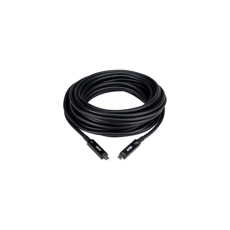 ATEN UE3410F cable USB 10 m USB C Negro - UE3410F-AT