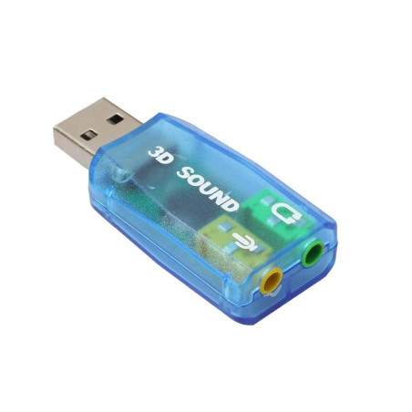 Gembird Tarjeta De Sonido Usb 5.1 ''Virtus2'' - SC-USB-02