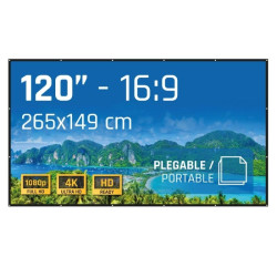 iggual Pantalla plegable ECO-COST 120" 16:9 - IGG318126