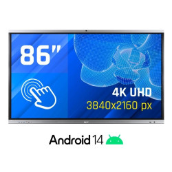 iggual Pantalla interactiva 4K ORCHID 86" Webcam - IGG318829