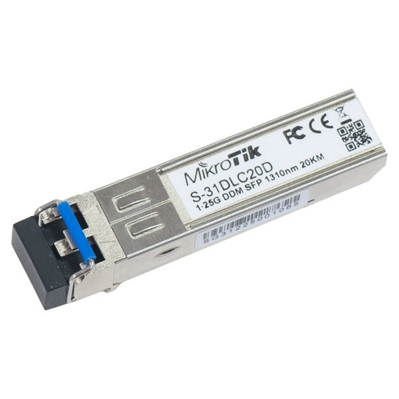 MikroTik S-31DLC20D Modulo SFP Mono Modo 20Km - S-31DLC20D-2