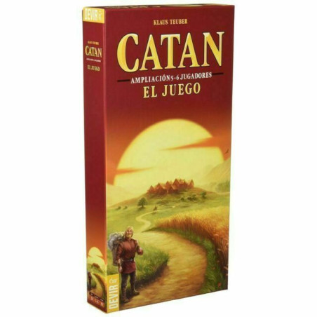 Juego de mesa devir colonos de catan 5 - 6 jugadores pegi 10 - BGCATAN56