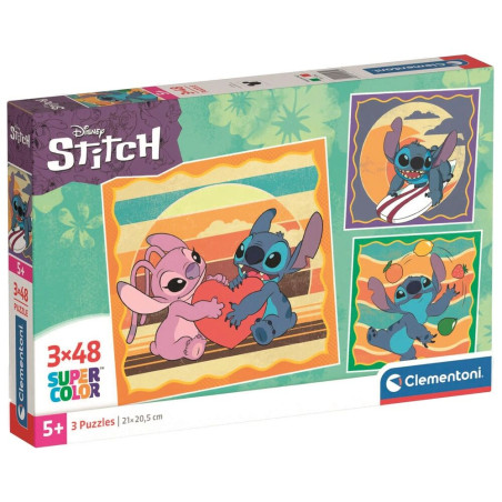 Puzzle Stitch Disney 3x48pzs - 8005125250622
