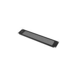 PANEL CIEGO LANBERG 2U 19" PERFORADO NEGRO - AK-1412-B