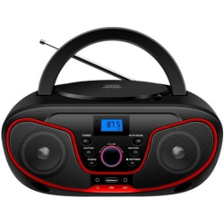 Radio CD Daewoo DW3013/ 4W/ Rojo - DW3013
