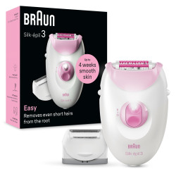 SILK-EPIL BRAUN 3-031 3EN1 CON CABLE - SE3-031