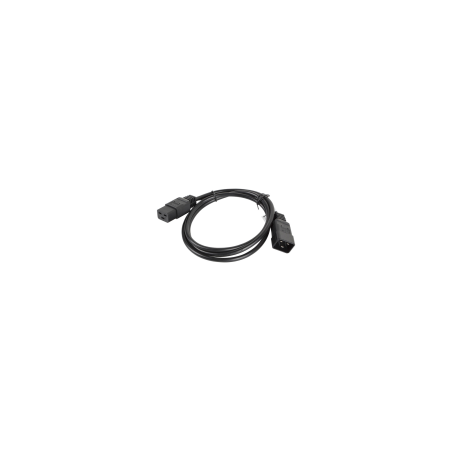 CABLE ALIMENTACION LANBERG IEC320 C19 A IEC320 C20 VDE 1.8M - CA-C19E-10CC-0018-BK