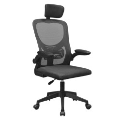 SILLA ERGONOMICA MARS GAMING MGCERGOPLUSBK NEGRO MALLA TRANSPIRABLE REPOSACABEZAS Y REPOSABRAZOS - MGCERGOPLUSBK