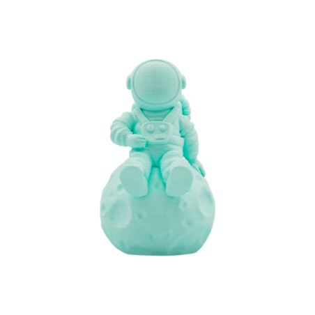 Filamento 3D PLA - Diametro 1.75mm - Bobina 1kg - Color Turquesa Claro - PLA-Light Turquoise