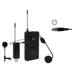 Micrófono de cabeza y solapa UHF Fonestar WI-MIC - WI-MIC