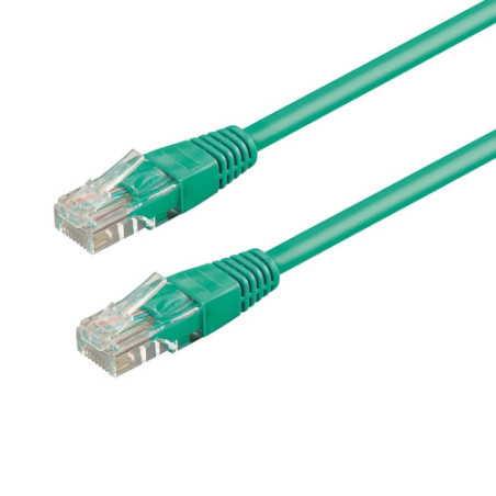 WP WPC-PAT-6U020G cable de red Verde 2 m Cat6 U/UTP (UTP) - WPC-PAT-6U020G
