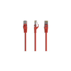CABLE RED GEMBIRD UTP CAT6 0,5M ROJO - PP6U-0.5M/R