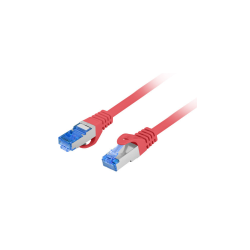 CABLE RED LANBERG LATIGUILLO CAT.6A S/FTP LSZH CCA 5M ROJO FLUKE PASSED - PCF6A-10CC-0500-R