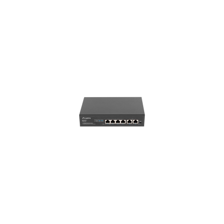 SWITCH LANBERG 6 PTOS 100MB 4xPOE+/2x FAST ETHER 60W RACK 10"/19" - RSFE-4P-2FE-60