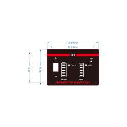 PANEL CONTROL REMOTO GEMBIRD PARA EG-PWC-PS INVERSORES - EG-PWC-PSWRC-01