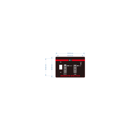 PANEL CONTROL REMOTO GEMBIRD PARA EG-PWC-PS INVERSORES - EG-PWC-PSWRC-01
