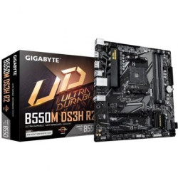 Placa Base Gigabyte B550M DS3H R2 Socket AM4/ DDR4/ PCIe 4.0/ Micro ATX - 9MB55MDSR-00-G10