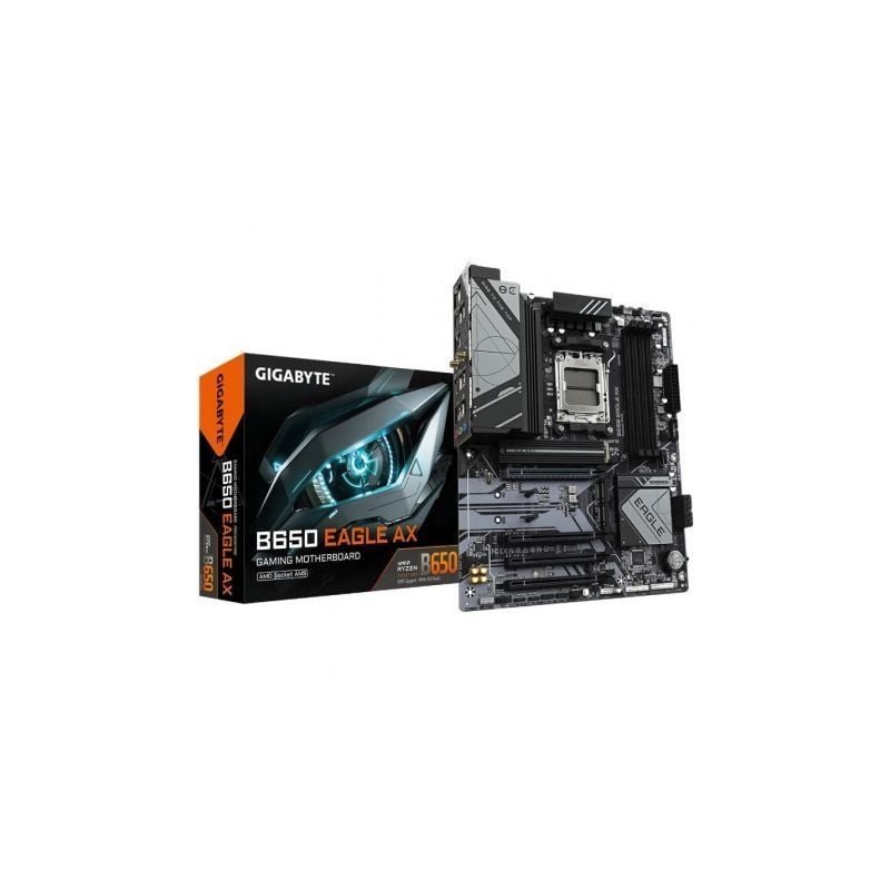 Placa Base Gigabyte B650 EAGLE AX Socket AM5/ DDR5/ PCIe 5.0 - 9MB65EGX-00-G11