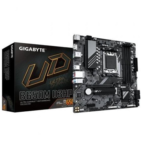 Placa Base Gigabyte B650M D3HP Socket AM5/ DDR5/ PCIe 4.0/ Micro ATX - 9MB65MDHP-00-10
