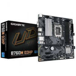Placa Base Gigabyte B760M D3HP Socket 1700/ DDR5/ PCIe 4.0/ Micro ATX - 9MB76M3HP-00-10