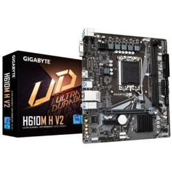 Placa Base Gigabyte H610M H V2 Socket 1700/ DDR5/ PCIe 4.0/ Micro ATX - H610M H V2