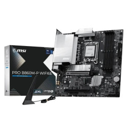 MSI Placa Base PRO B860M-P WIFI6E mATX D5 1851 - 911-7F01-001