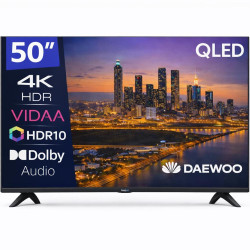 Tv daewoo 50 pulgadas qled 4k uhd - 50vb56qv - smart tv - 50VB56QV
